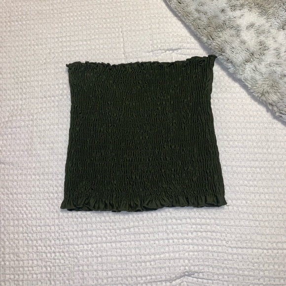 Green tube top - Picture 1 of 2